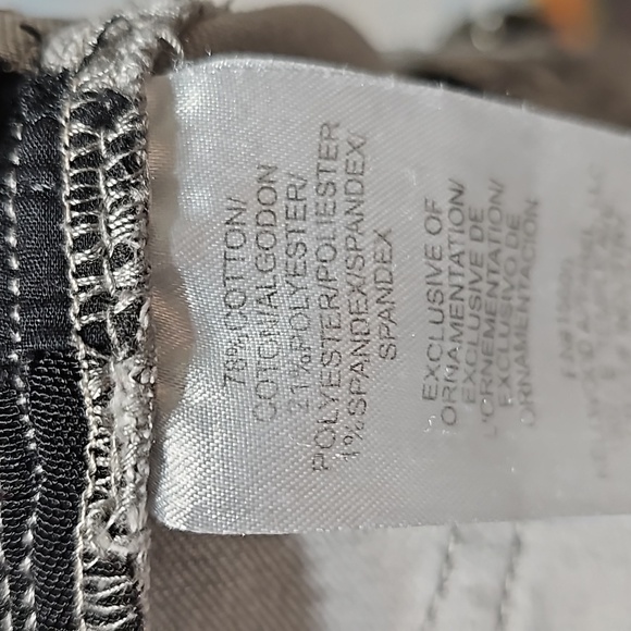 Wit & Wisdom Animal Print Jeans Size 8‎ - Picture 5 of 6